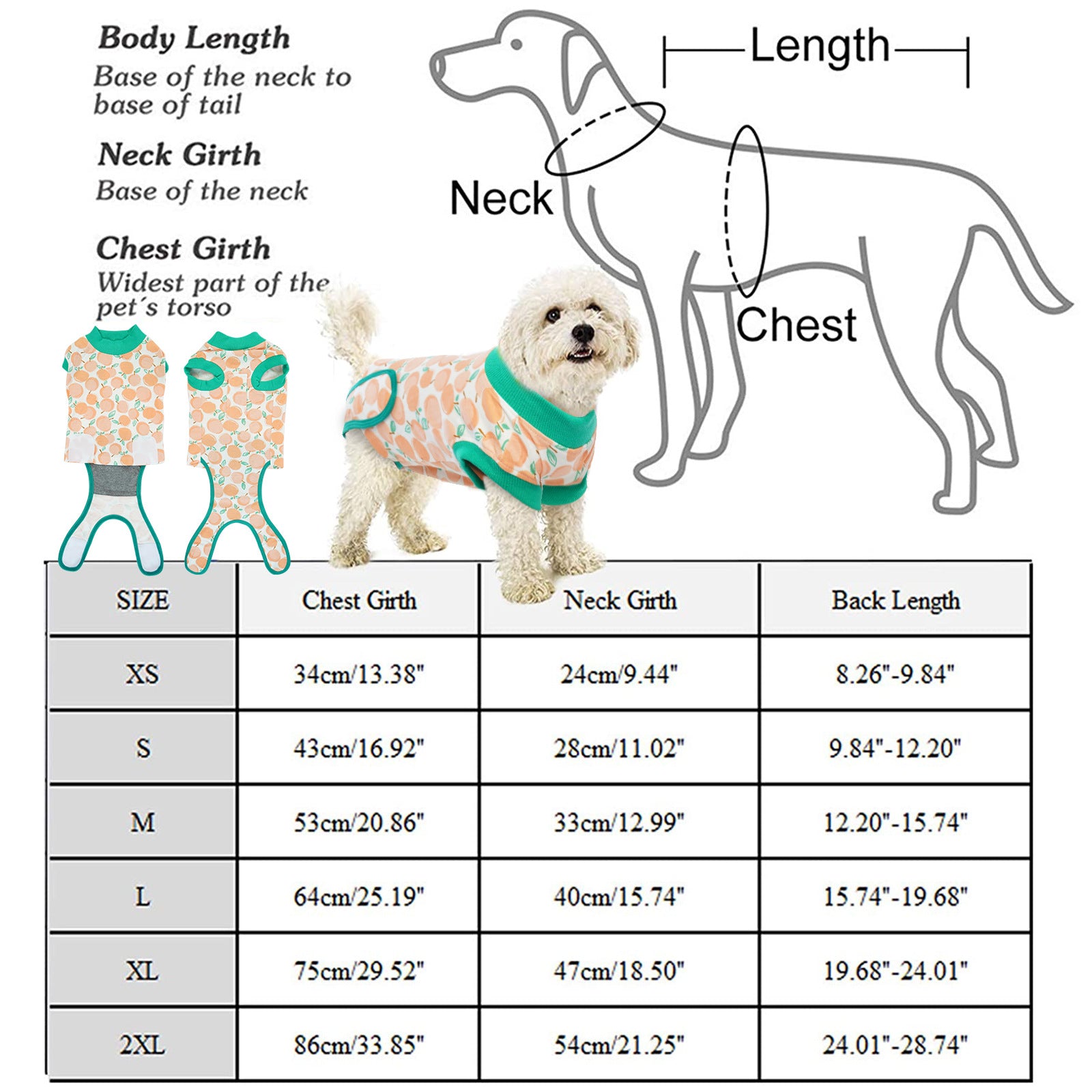 Postoperative recovery clothing for dogs, surgical rehabilitation clothing for female dogs, pet sterilition clothing, care clothing, and postoperative care
