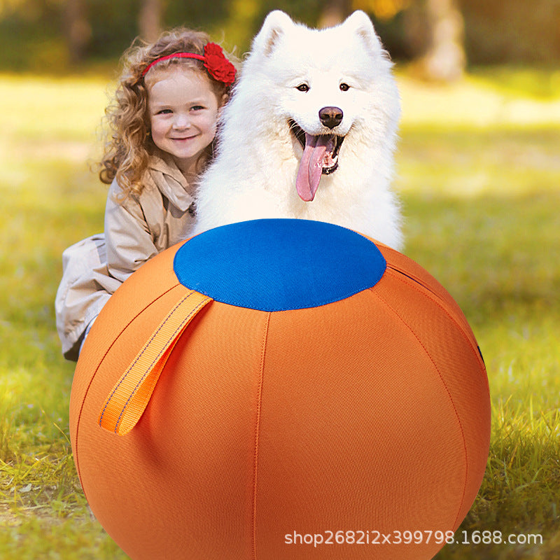 Sheep, horse and dog grazing balls - Durable solid-color polyester inflatable training and exercise toys, pet play balls