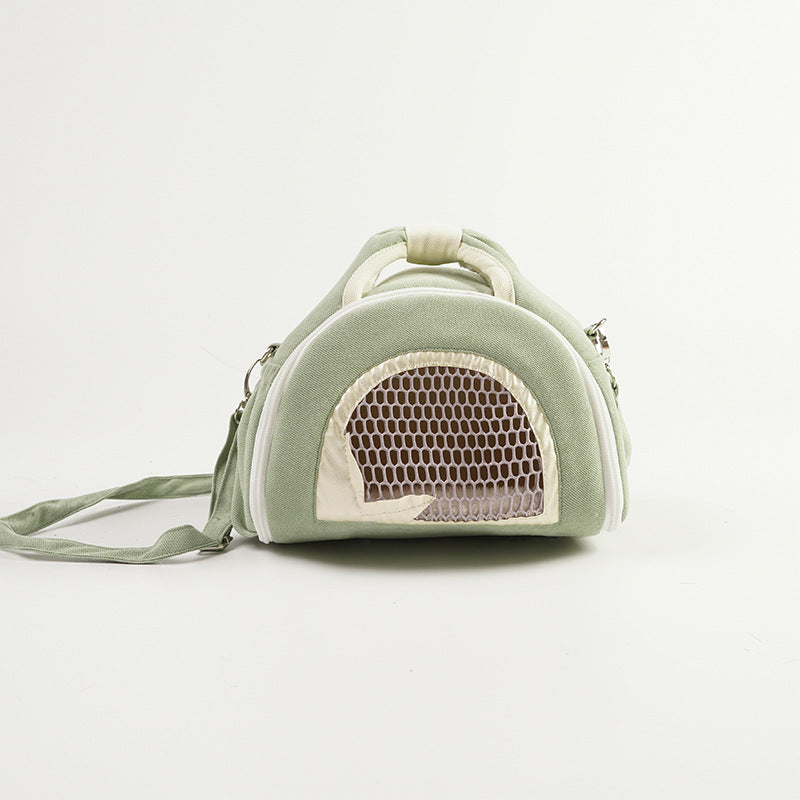 Jizizi Hamster takeout bag, Guinea Pig dual-purpose bag for going out, crossbody bag, rabbit sugar glider travel handbag