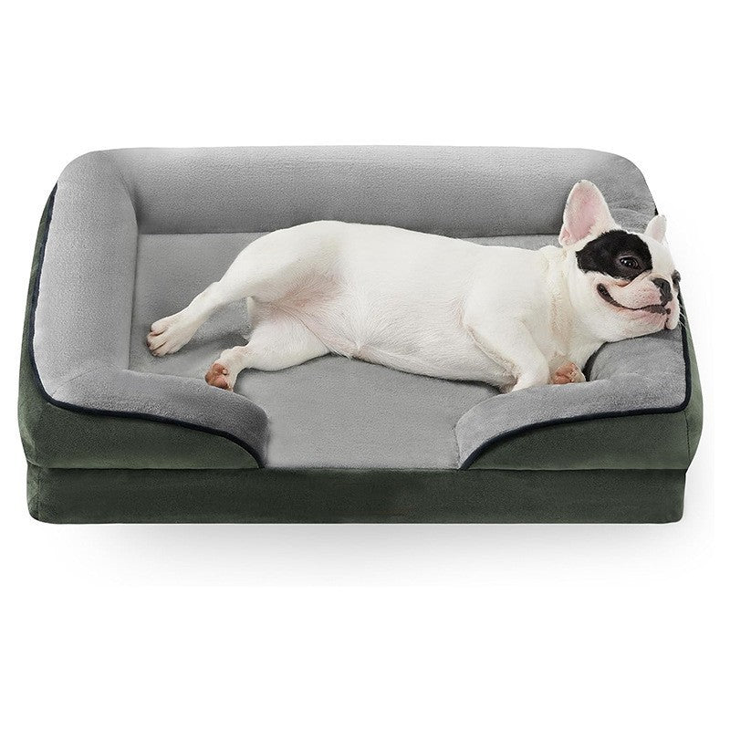 Pet plush sofa for dogs comfortable removable cleaning general purpose medium and large pet nest