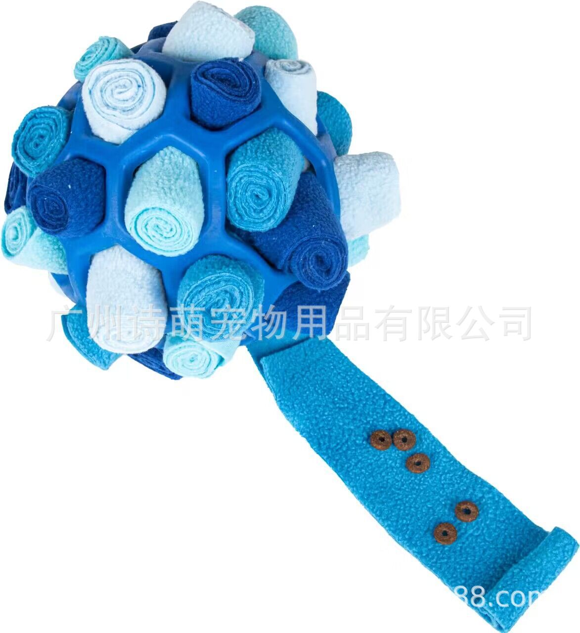 Pet multi-functional sniffing and intelligence, fried balls, dog toys for hiding and leaking food, stress-relieving and energy-consuming training toys