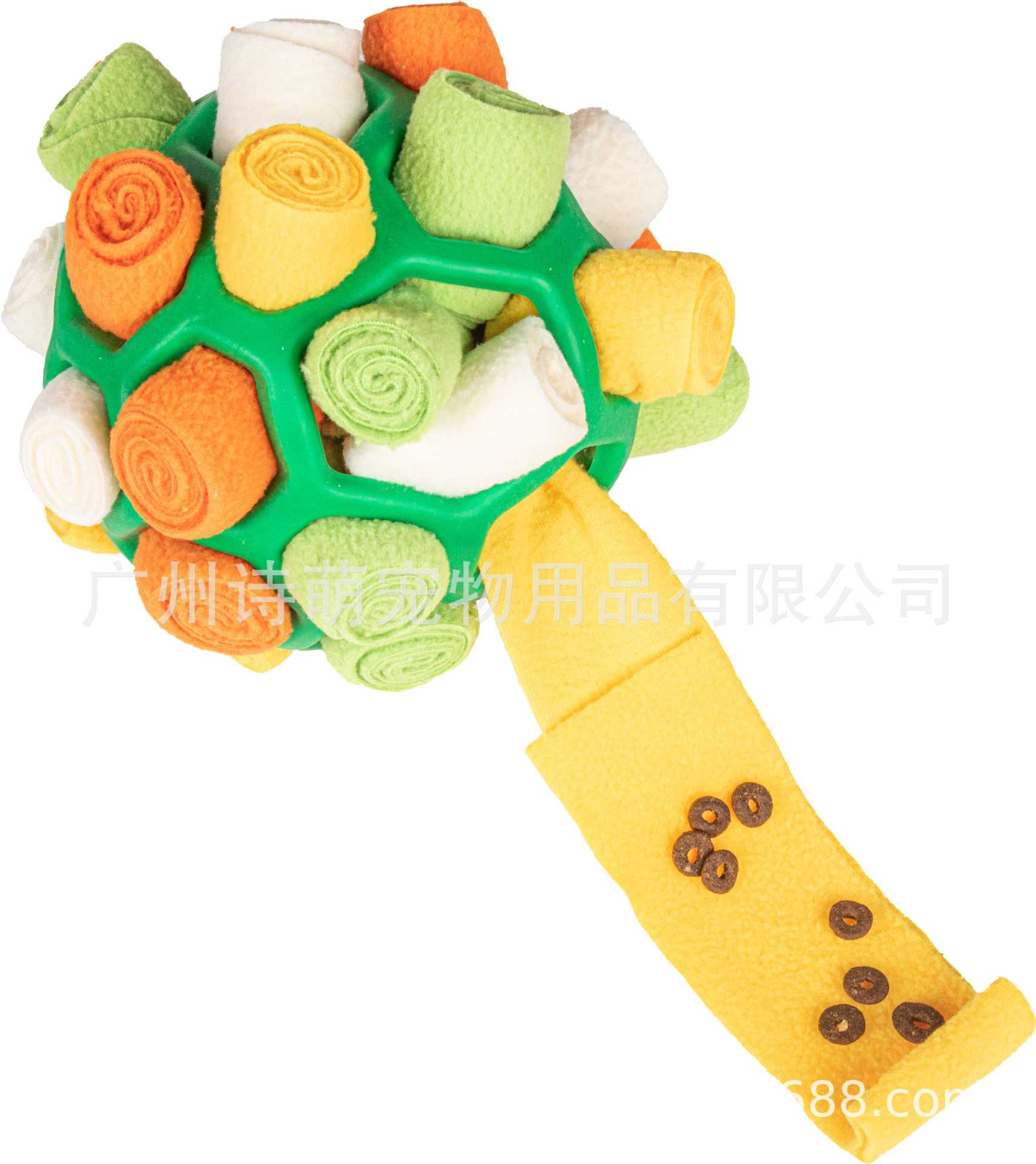 Pet multi-functional sniffing and intelligence, fried balls, dog toys for hiding and leaking food, stress-relieving and energy-consuming training toys