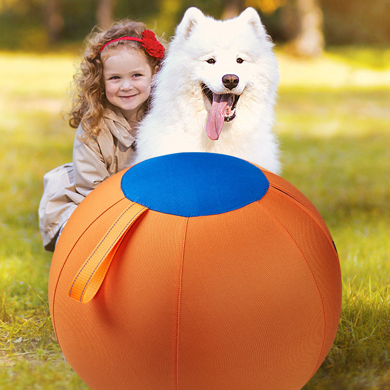 Sheep, horse and dog grazing balls - Durable solid-color polyester inflatable training and exercise toys, pet play balls