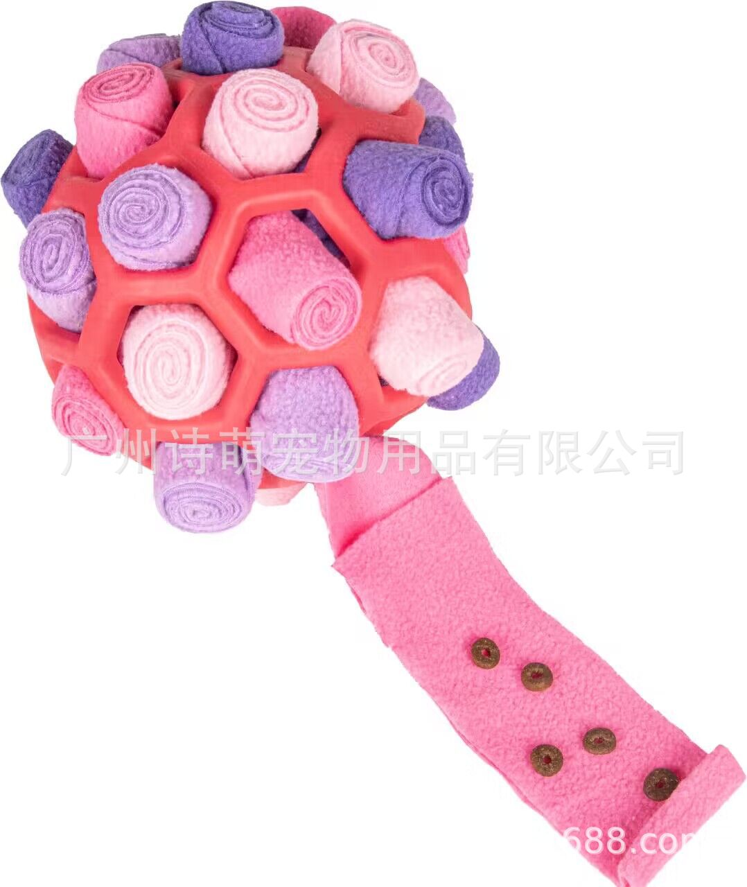 Pet multi-functional sniffing and intelligence, fried balls, dog toys for hiding and leaking food, stress-relieving and energy-consuming training toys