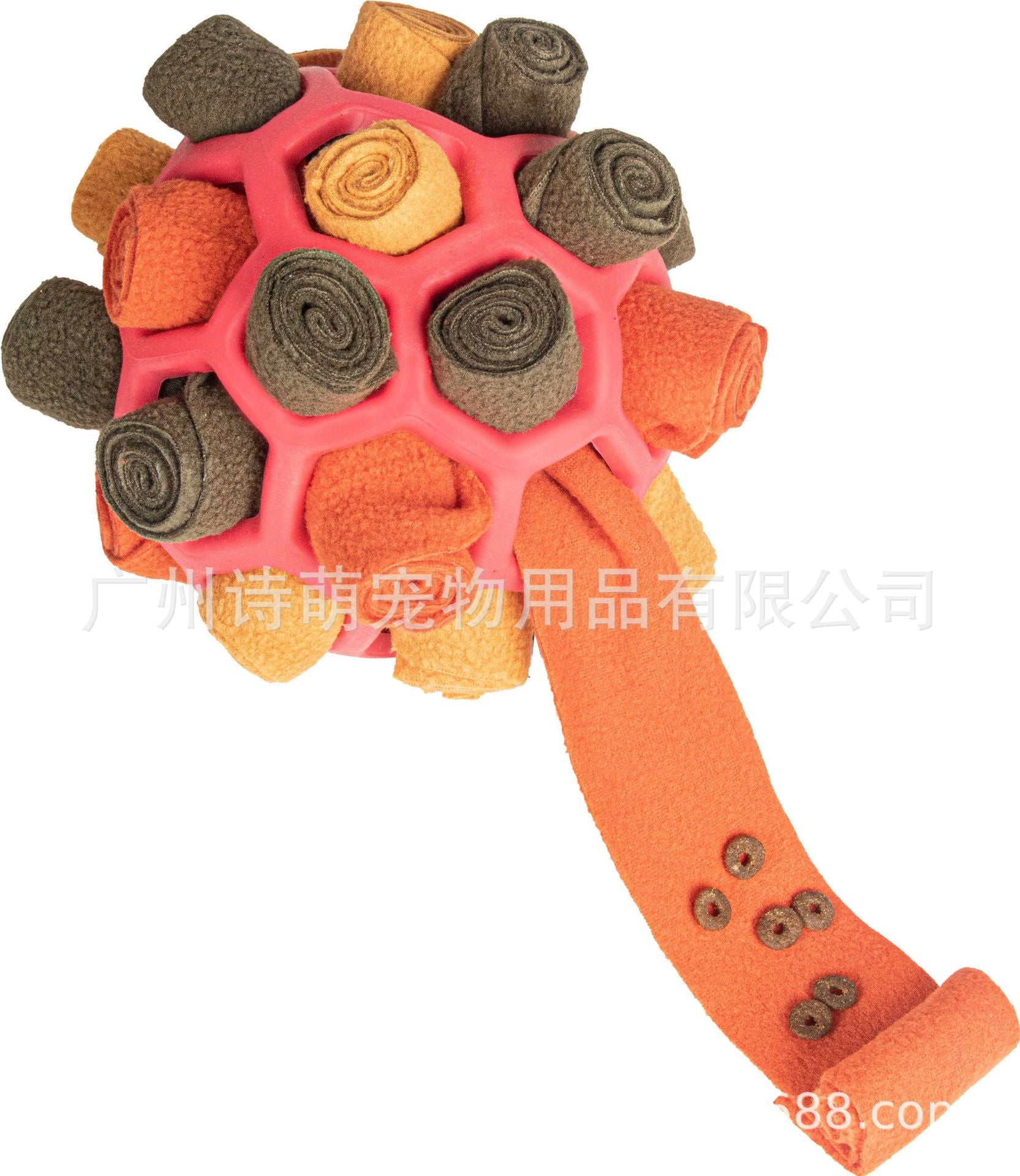 Pet multi-functional sniffing and intelligence, fried balls, dog toys for hiding and leaking food, stress-relieving and energy-consuming training toys